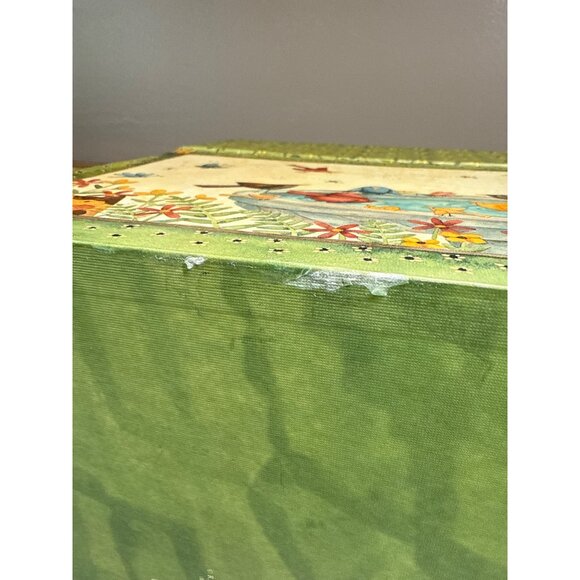 Bob’s Boxes “Birds of a Feather” Garden-Themed Wooden Storage Box With Lid - Picture 16 of 16